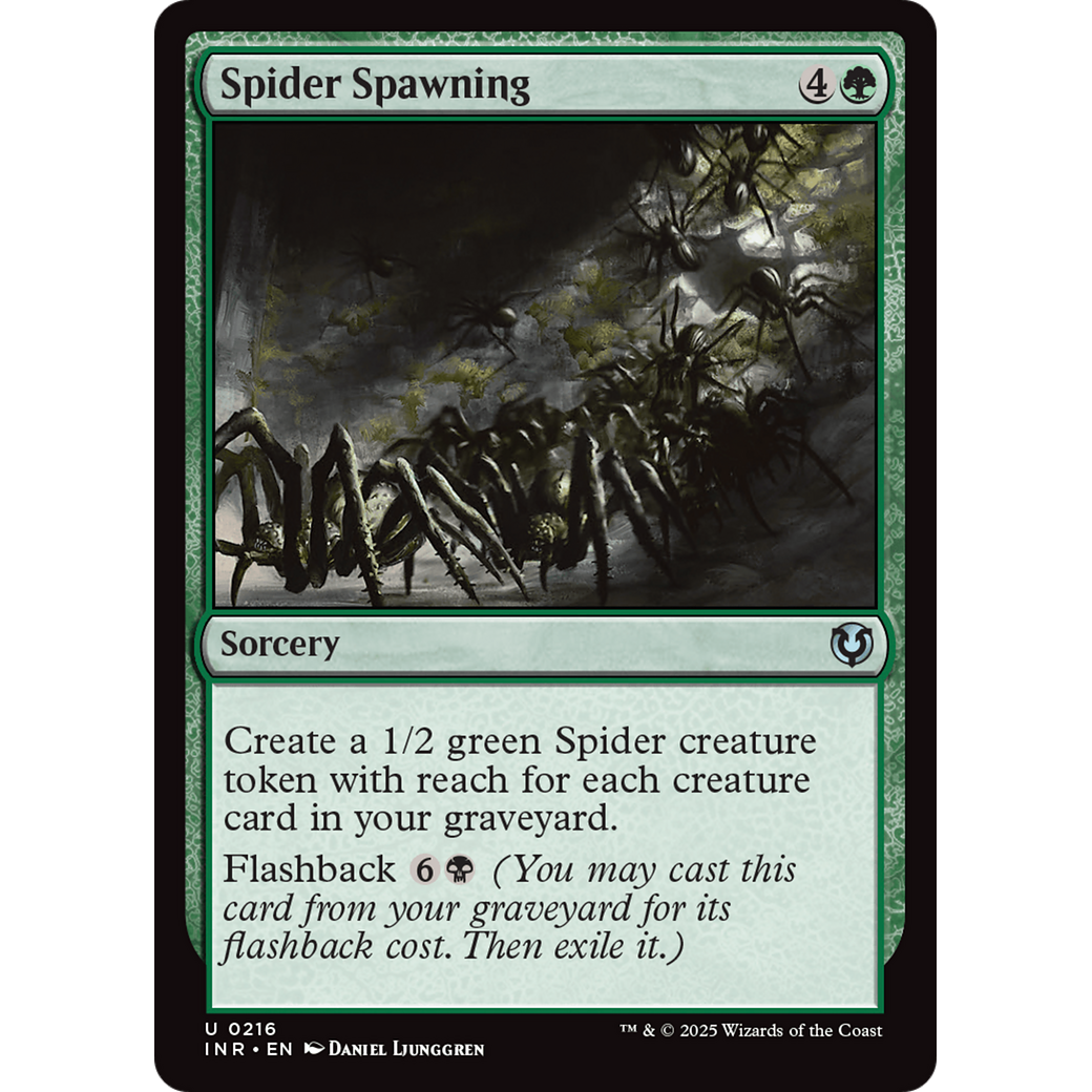 Spider Spawning (INR-216) - Innistrad Remastered Foil