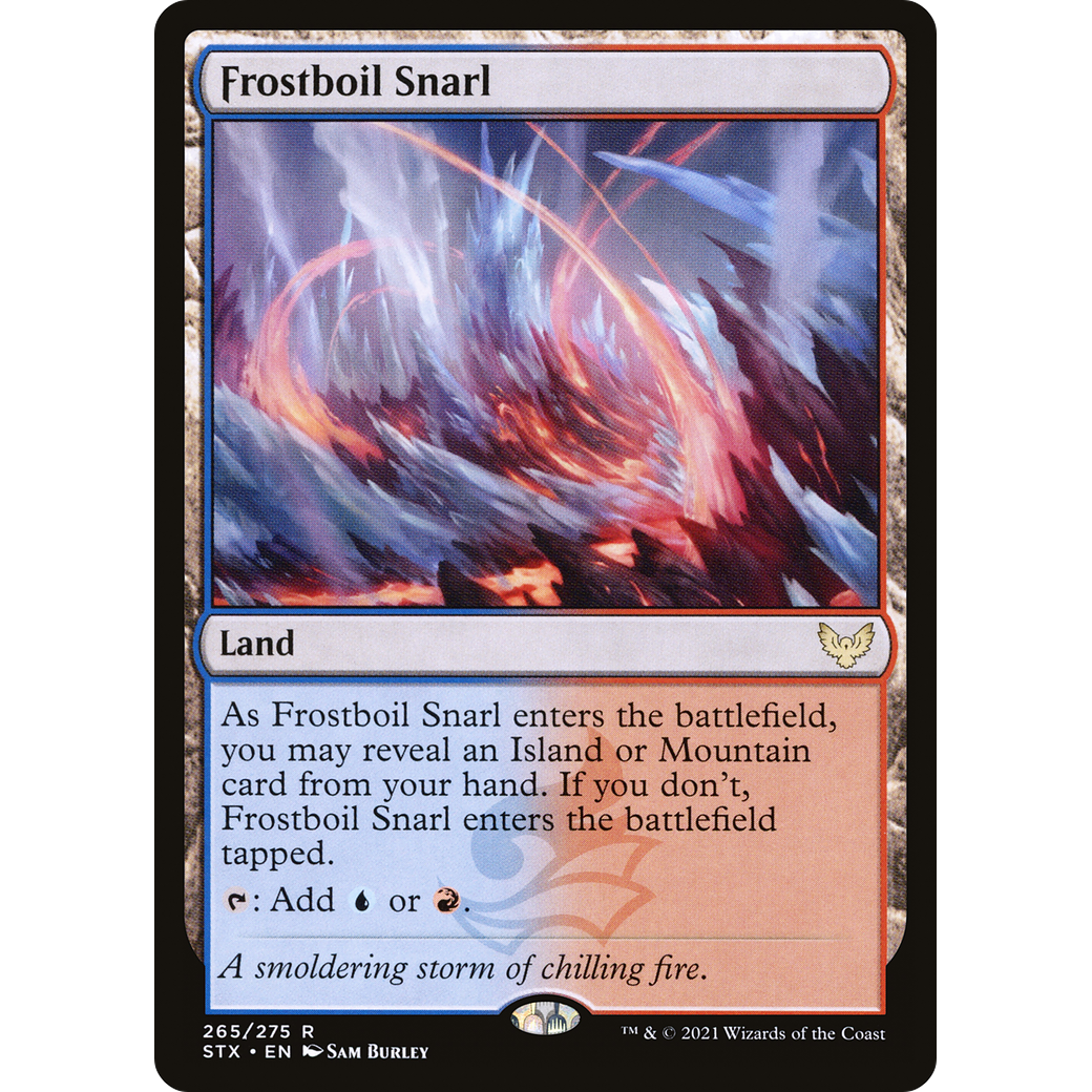 Frostboil Snarl (STX-265) - Strixhaven: School of Mages Foil