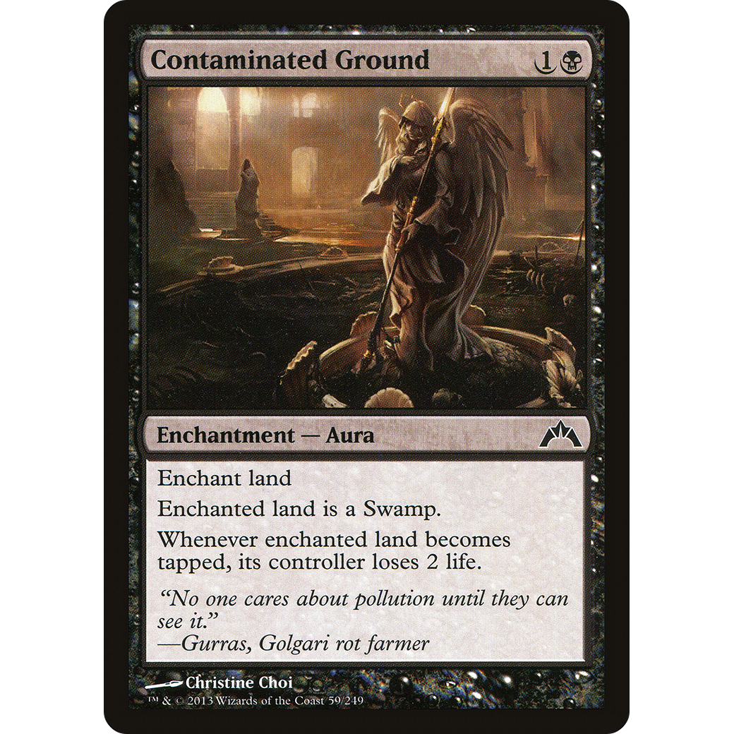 Contaminated Ground (GTC-059) - Gatecrash