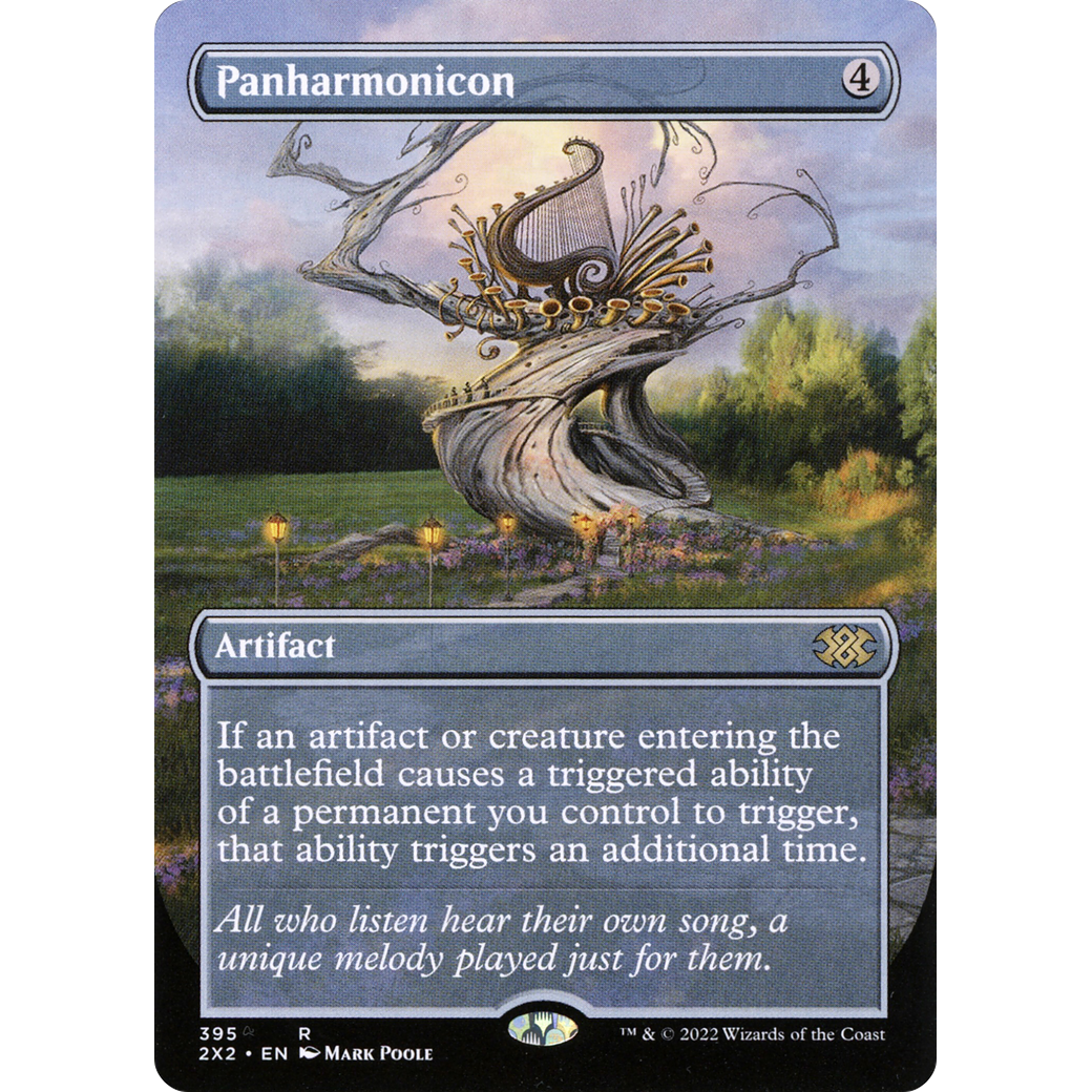 Panharmonicon (Borderless) (2X2-395) - Double Masters 2022 (Borderless) Foil