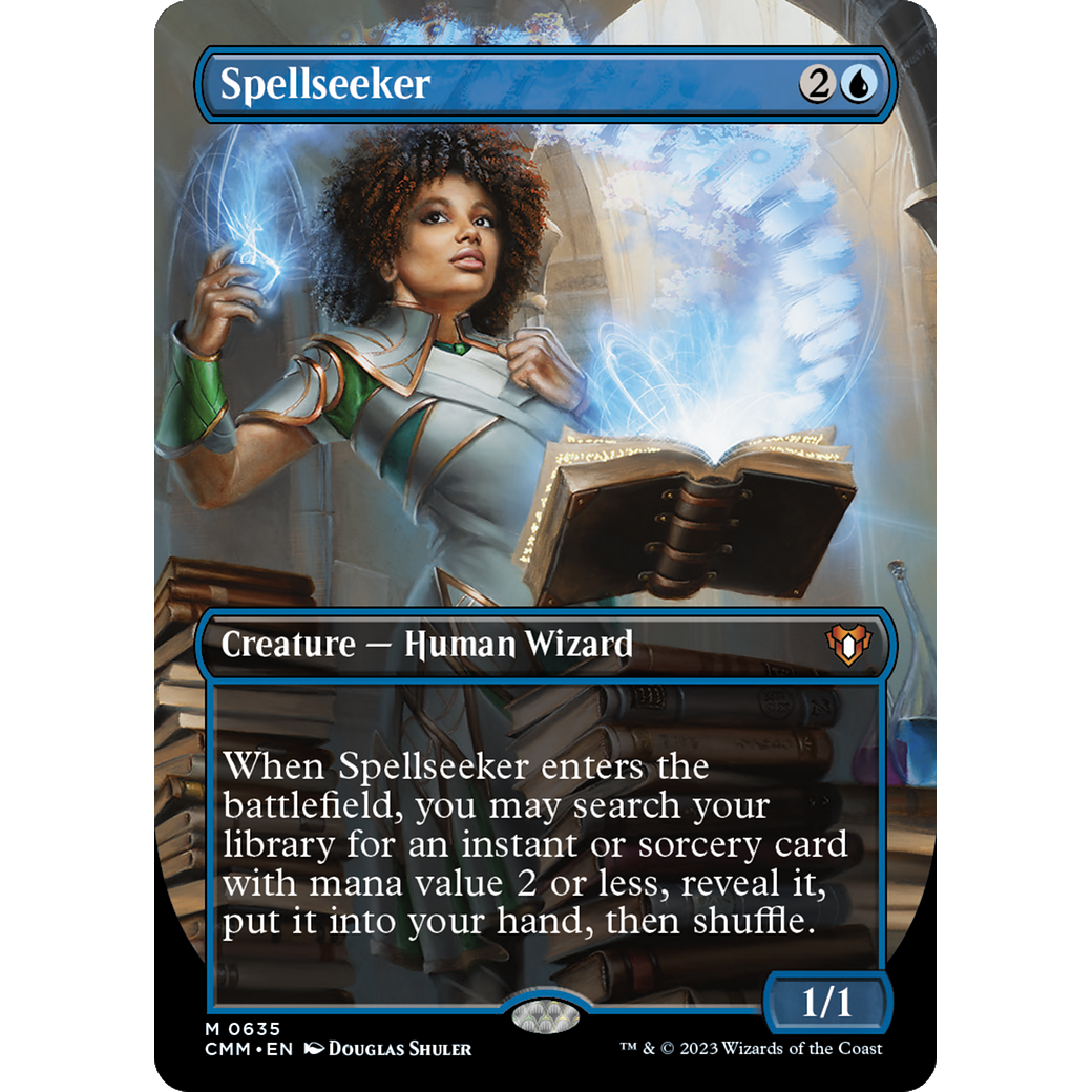 Spellseeker (CMM-635) - Commander Masters (Borderless)