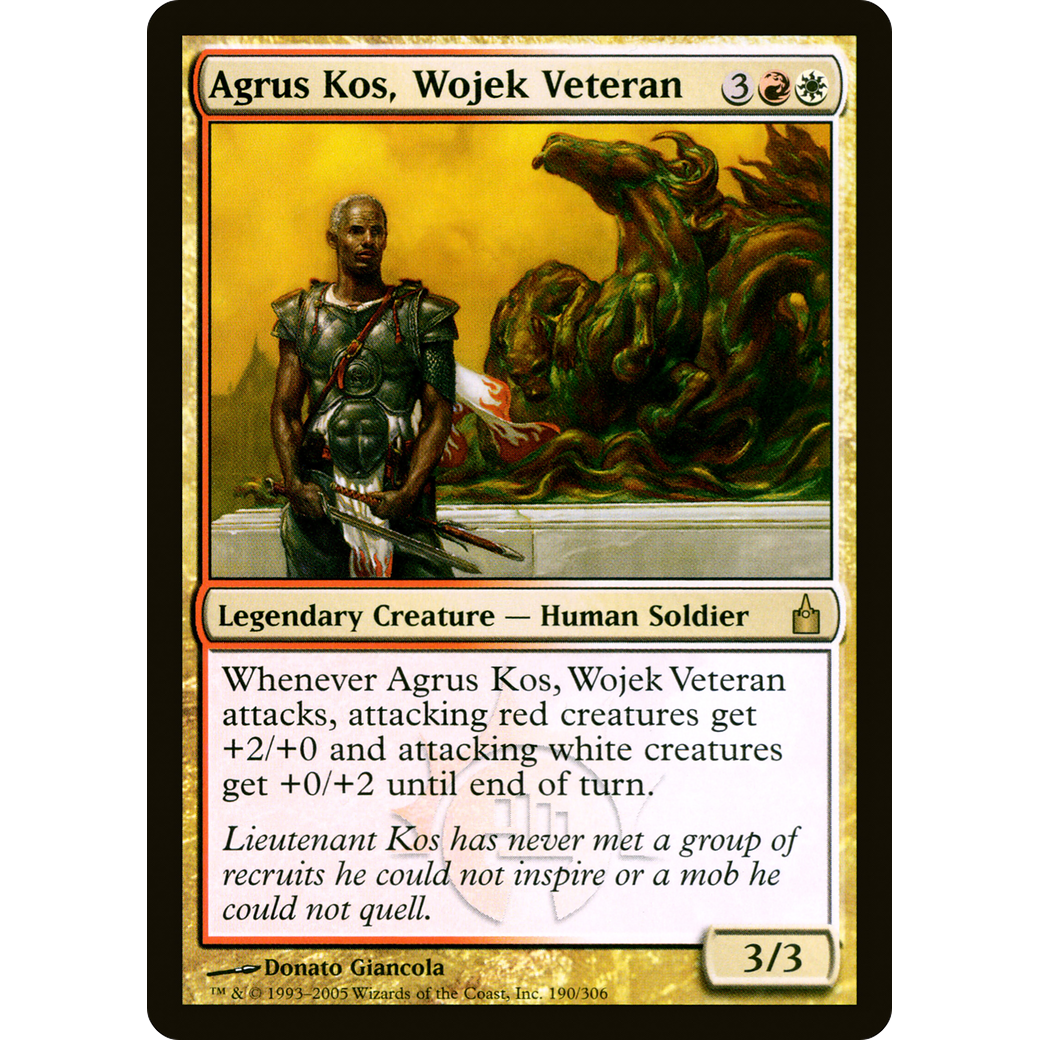 Agrus Kos, Wojek Veteran (RAV-190) - Ravnica: City of Guilds