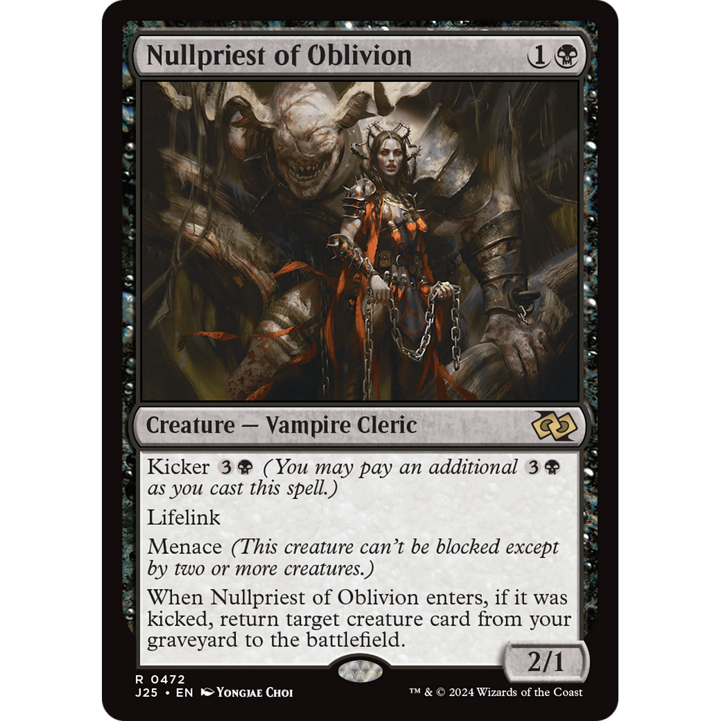 Nullpriest of Oblivion (J25-472) - Foundations Jumpstart