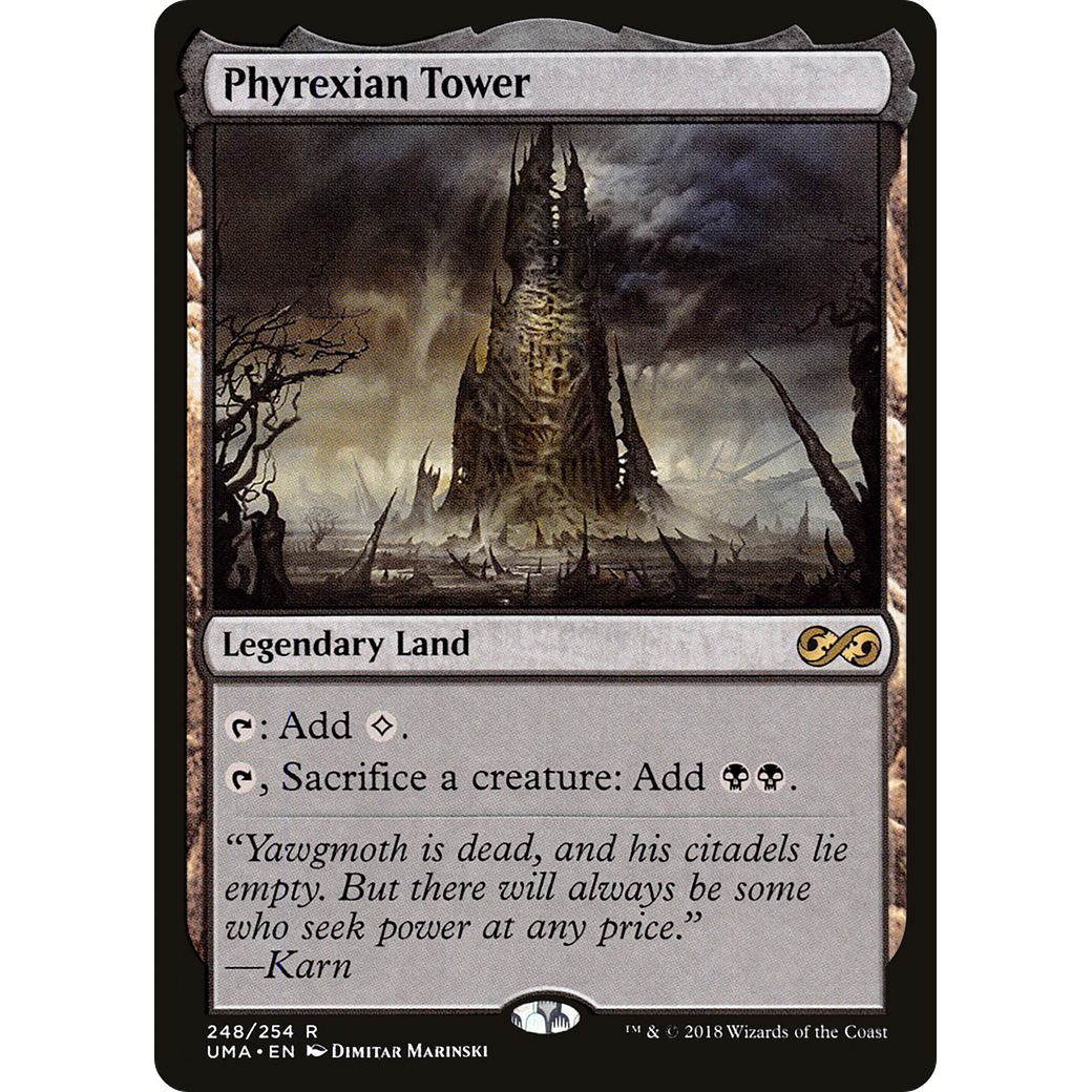 Phyrexian Tower (UMA-248) - Ultimate Masters Foil