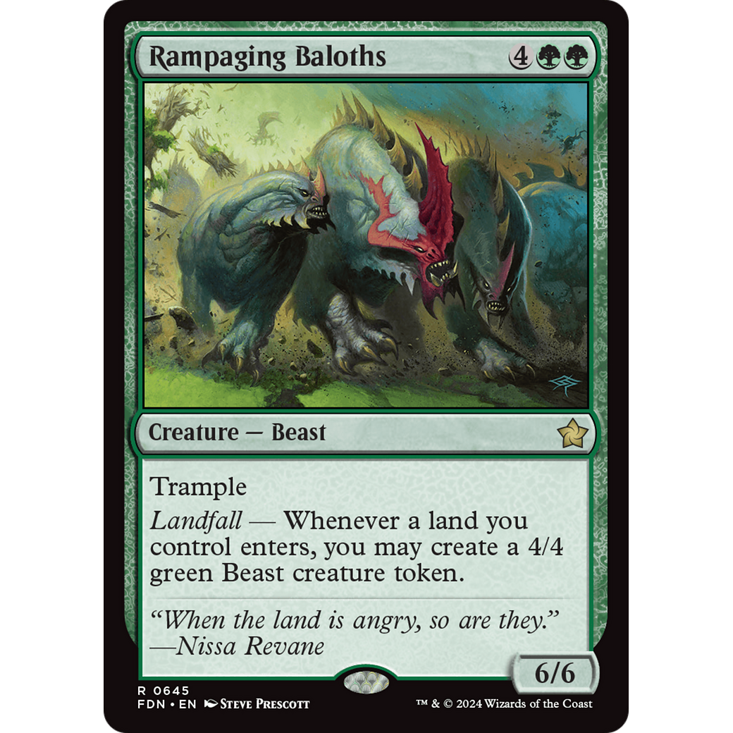 Rampaging Baloths (FDN-645) - Foundations