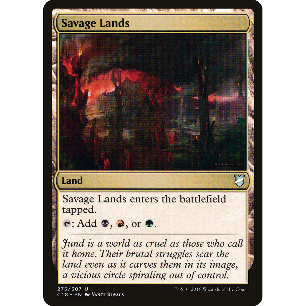 Savage Lands (C18-275) - Commander 2018