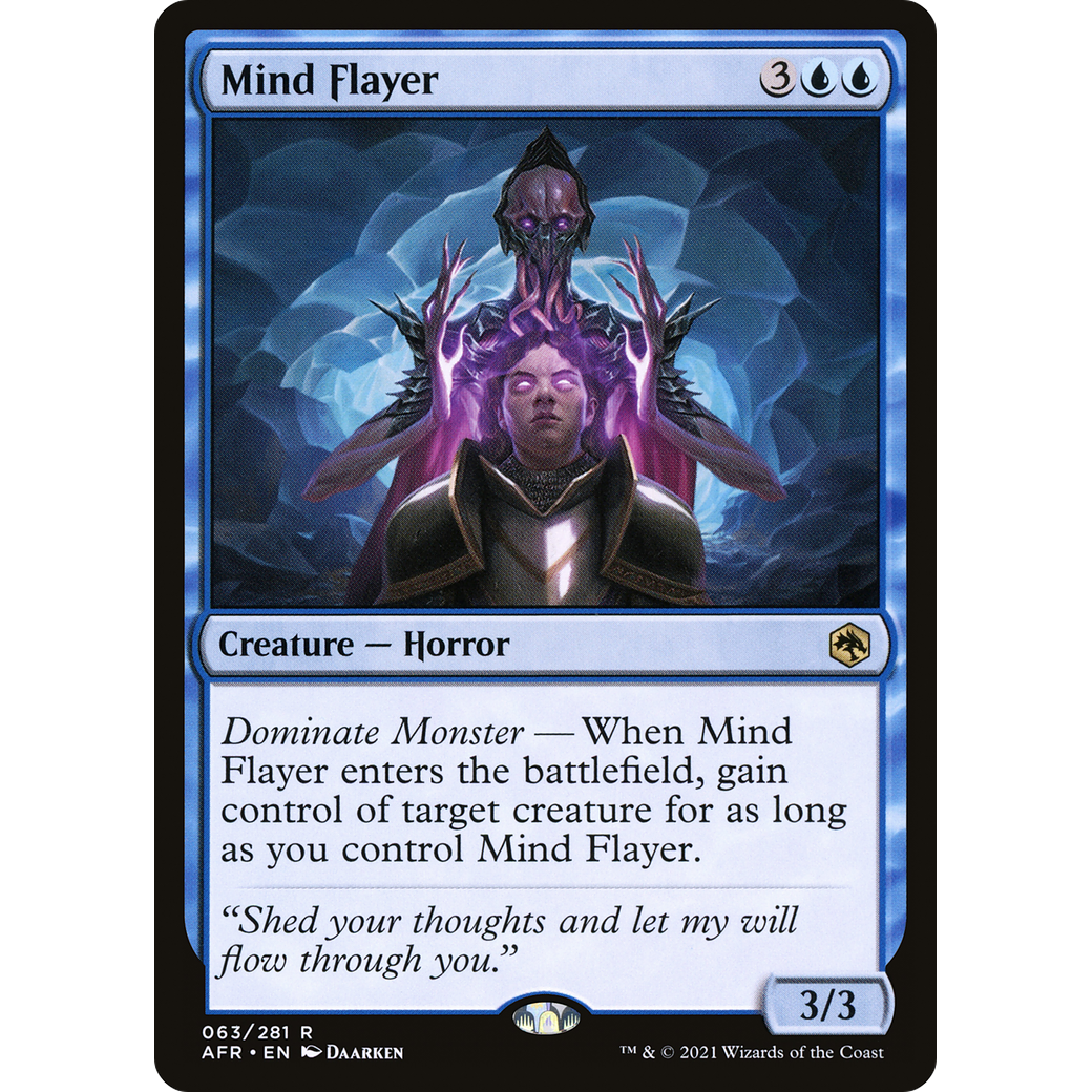 Mind Flayer (AFR-063) - Adventures in the Forgotten Realms Foil