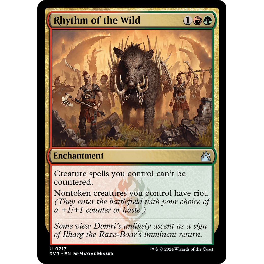 Rhythm of the Wild (RVR-217) - Ravnica Remastered
