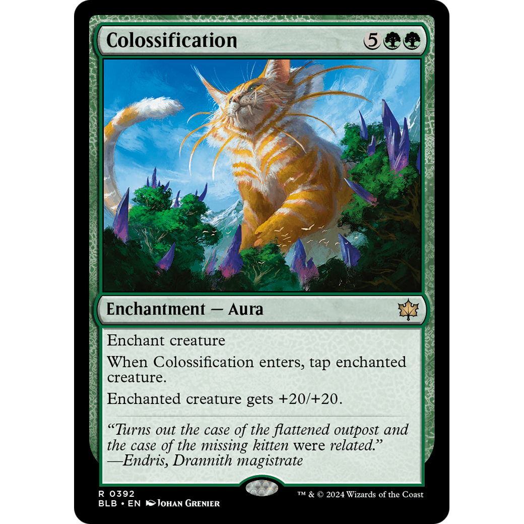 Colossification (BLB-392) - Bloomburrow