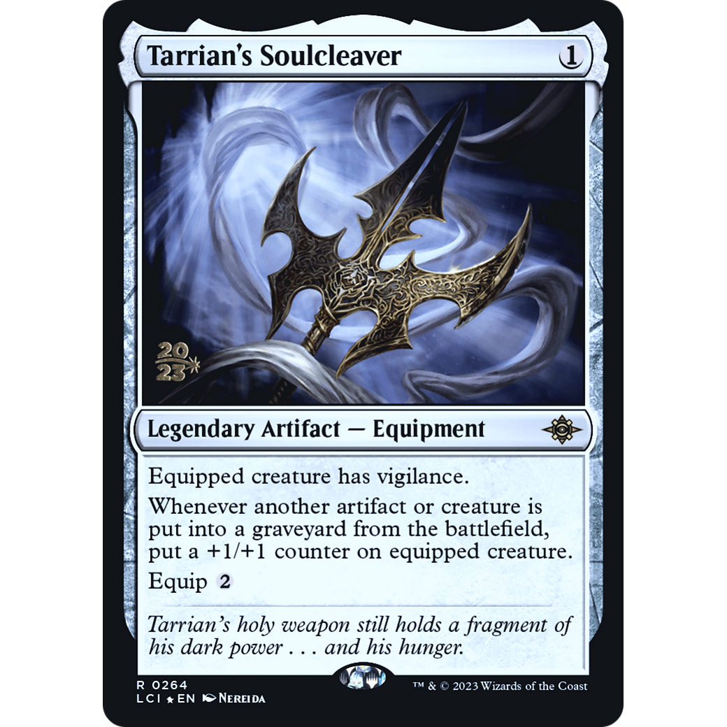Tarrian's Soulcleaver (PRE-264S) - The Lost Caverns of Ixalan Promos Foil
