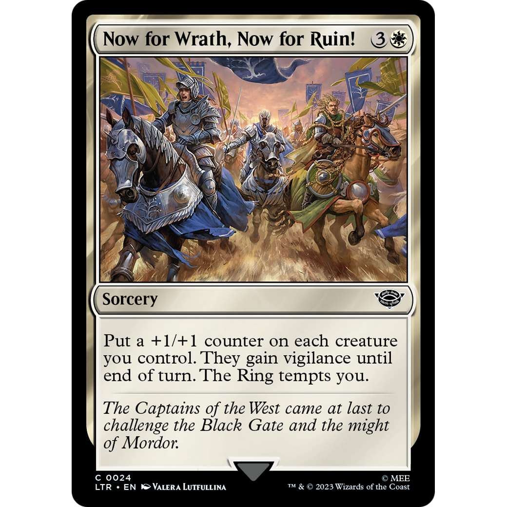 Now for Wrath, Now for Ruin! (LTR-024) - The Lord of the Rings: Tales of Middle-earth