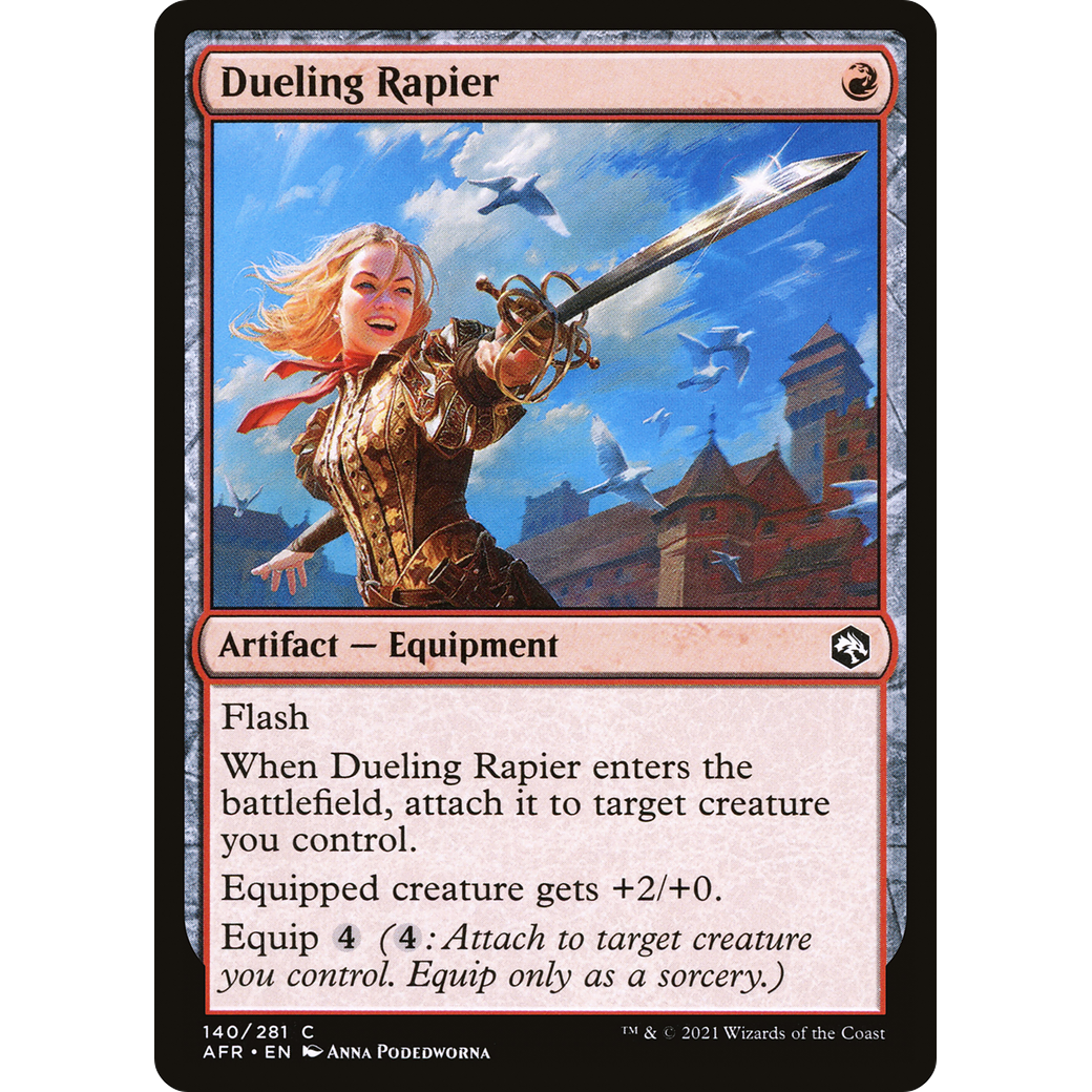 Dueling Rapier (AFR-140) - Adventures in the Forgotten Realms Foil