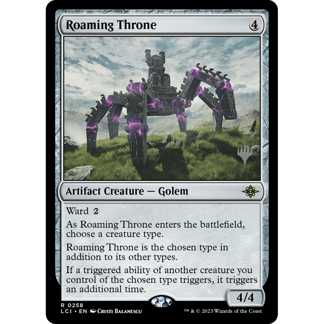 Roaming Throne (PPLCI-258P) - The Lost Caverns of Ixalan Promos Foil