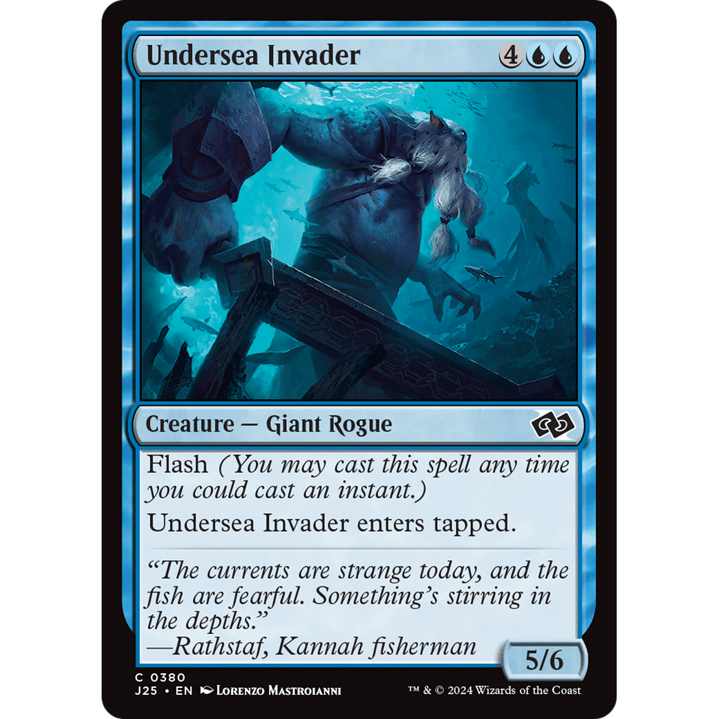 Undersea Invader (J25-380) - Foundations Jumpstart