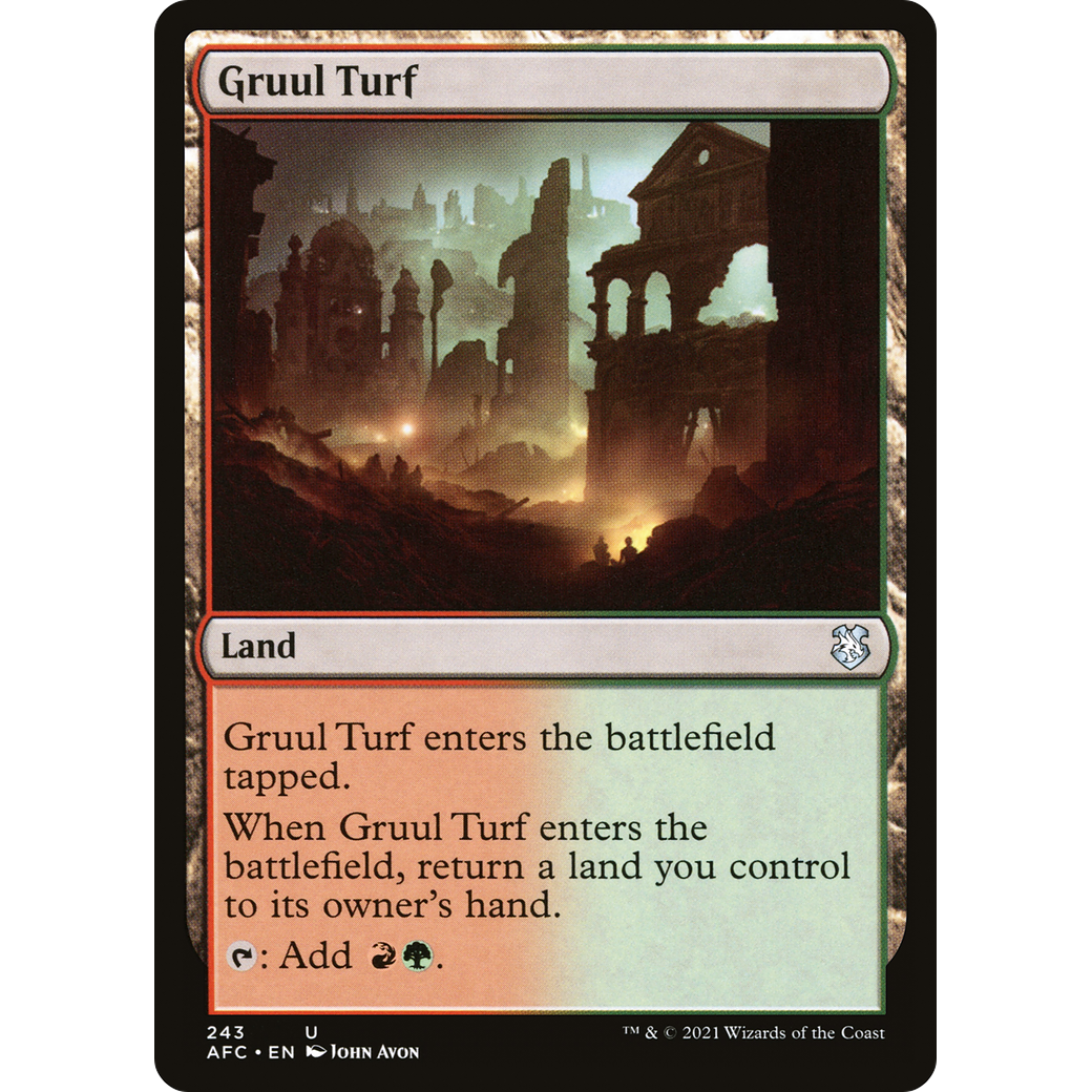 Gruul Turf (AFC-243) - Forgotten Realms Commander