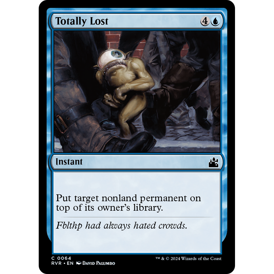 Totally Lost (RVR-064) - Ravnica Remastered Foil