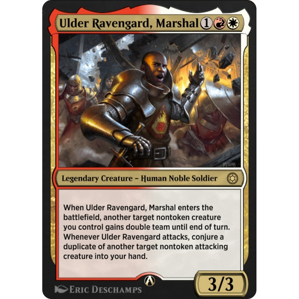 Ulder Ravengard, Marshal (HBG-076) - Alchemy Horizons: Baldur's Gate