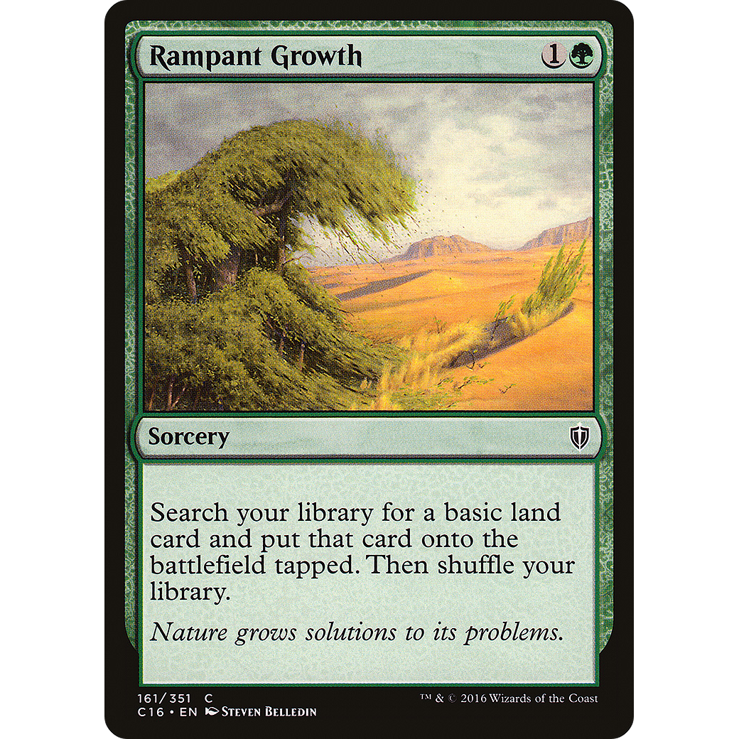Rampant Growth (C16-161) - Commander 2016