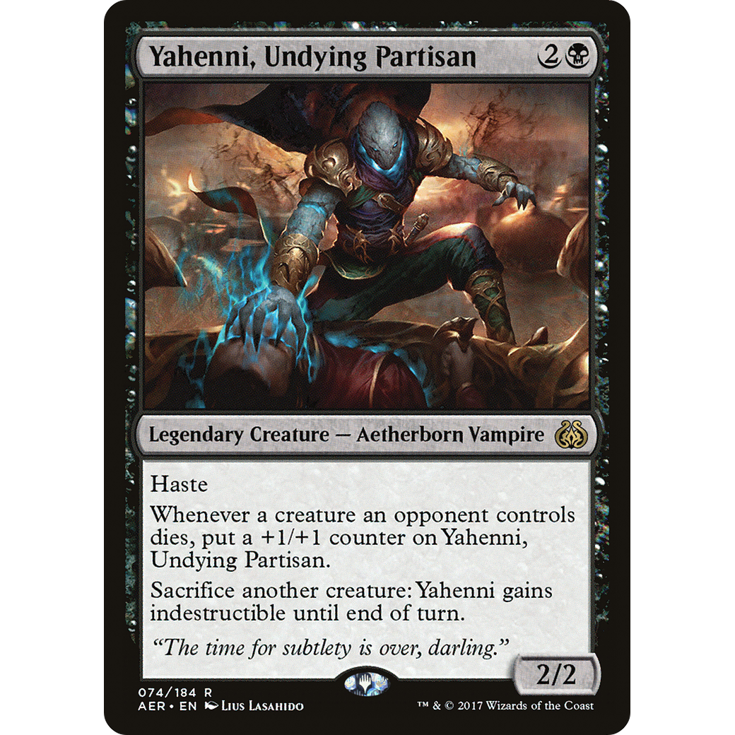 Yahenni, Undying Partisan (AER-074) - Aether Revolt Foil