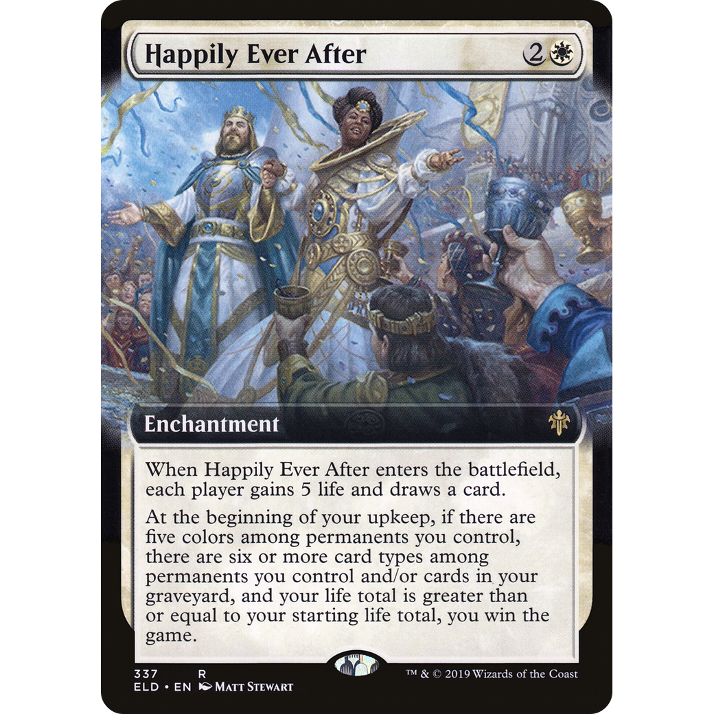Happily Ever After (Extended Art) (ELD-337) - Throne of Eldraine: (Extended Art) Foil