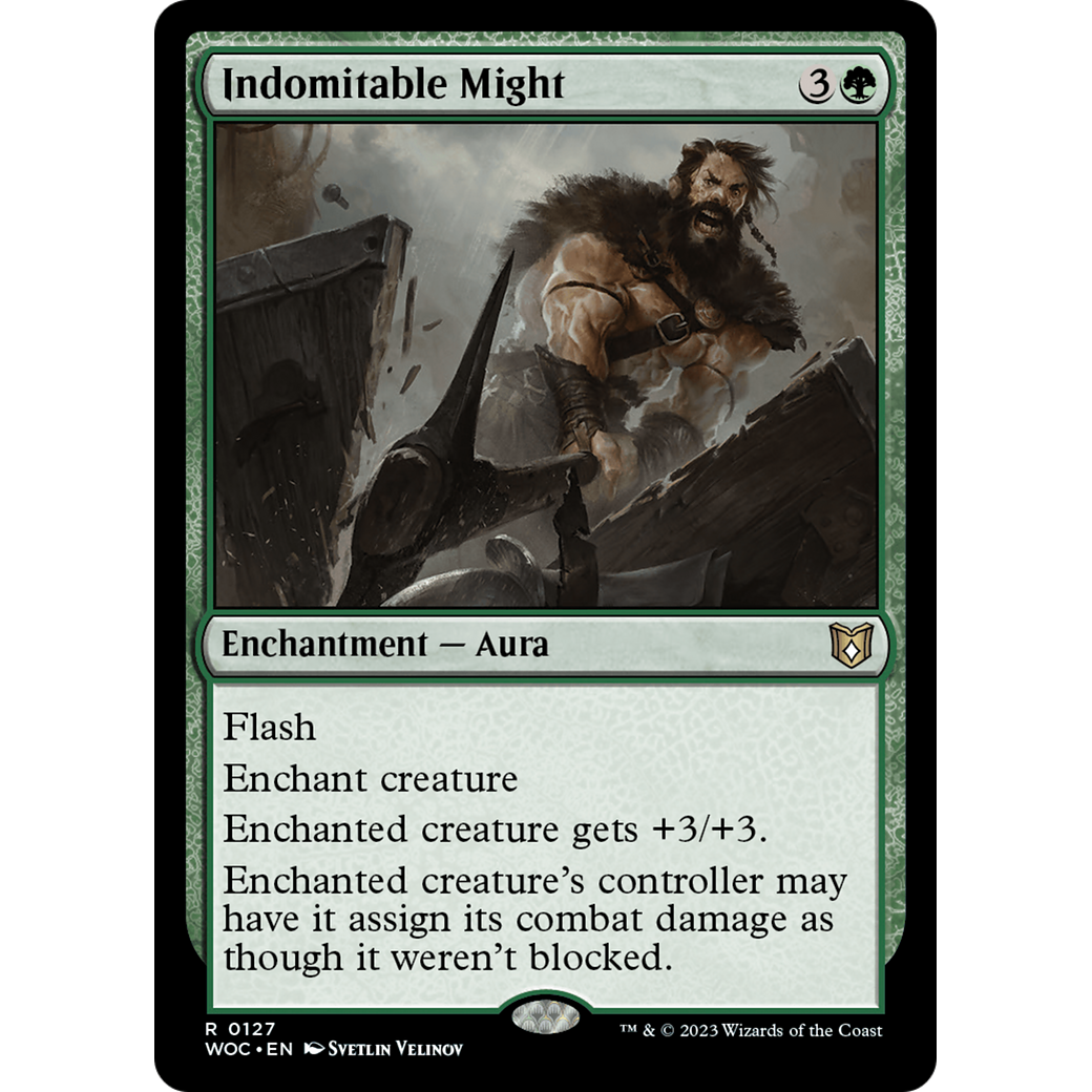 Indomitable Might (WOC-127) - Wilds of Eldraine Commander
