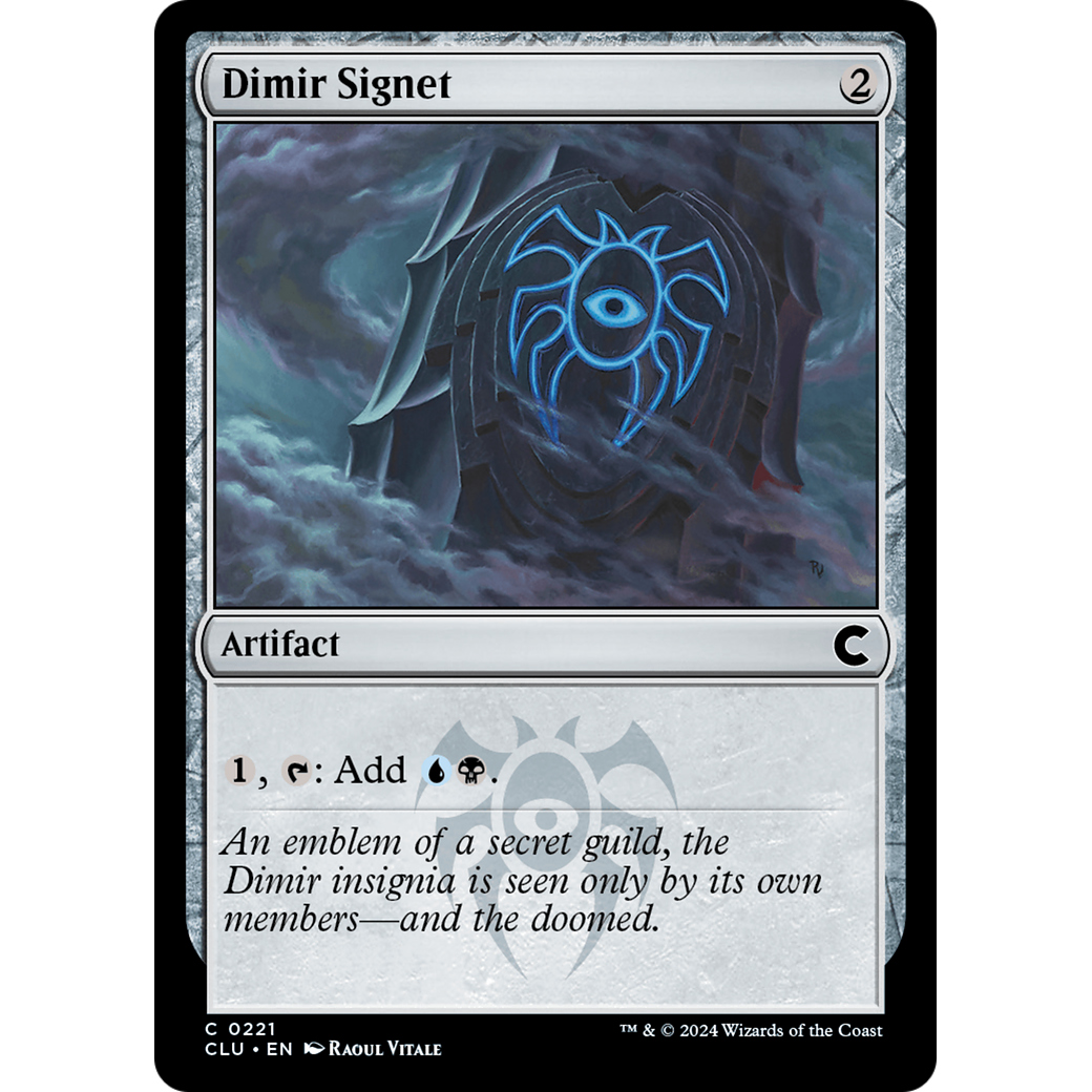 Dimir Signet (CLU-221) - Ravnica: Clue Edition