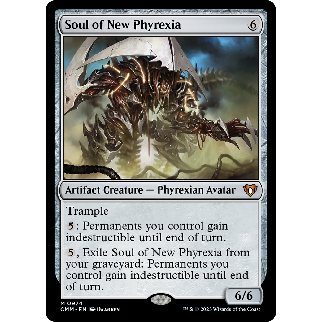 Soul of New Phyrexia (CMM-974) - Commander Masters
