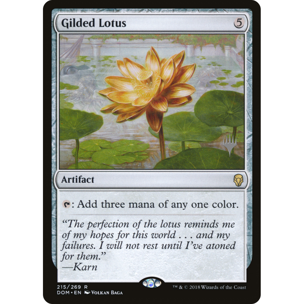 Gilded Lotus (PPM20-215) - Dominaria Promos