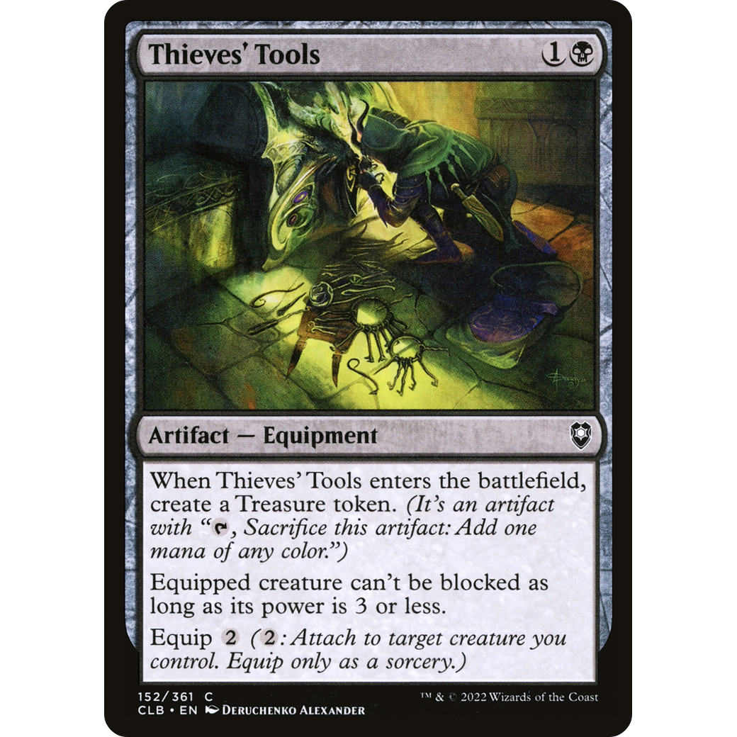Thieves' Tools (CLB-152) - Commander Legends: Battle for Baldur's Gate