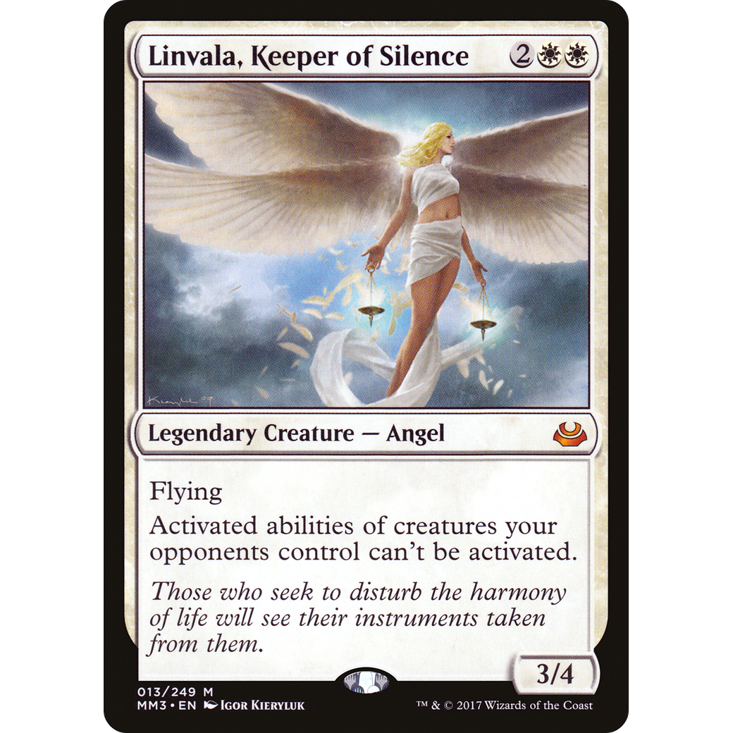 Linvala, Keeper of Silence (MM3-013) - Modern Masters 2017