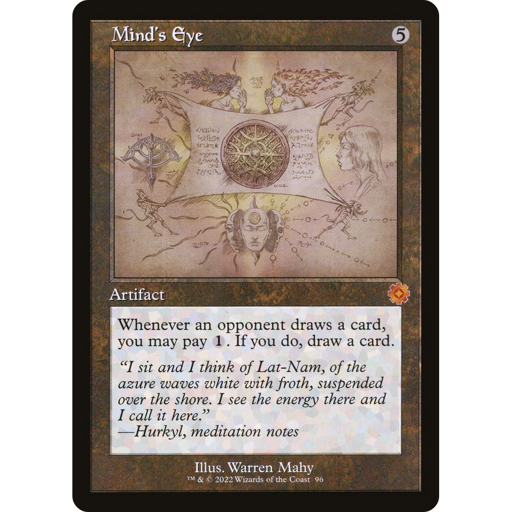 Mind's Eye (Schematic) (BRR-096) - The Brothers' War Retro Artifacts Foil