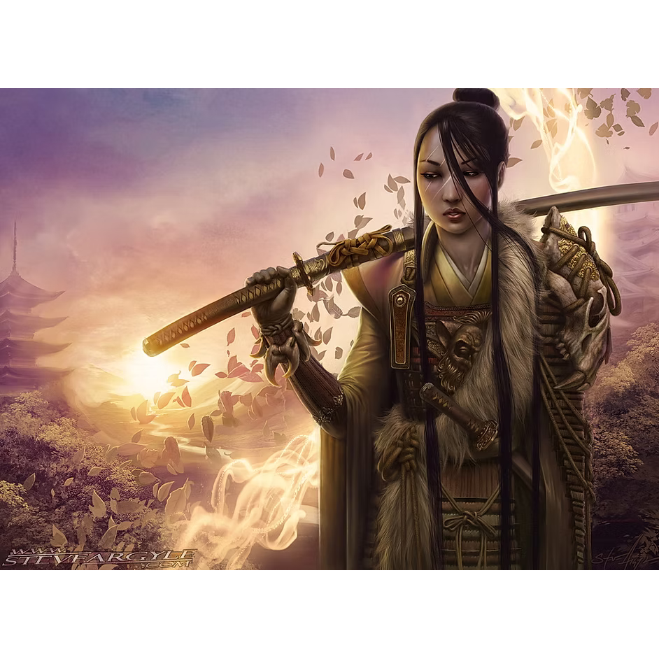 Signed Playmat: Steve Argyle: Kobi Sensei