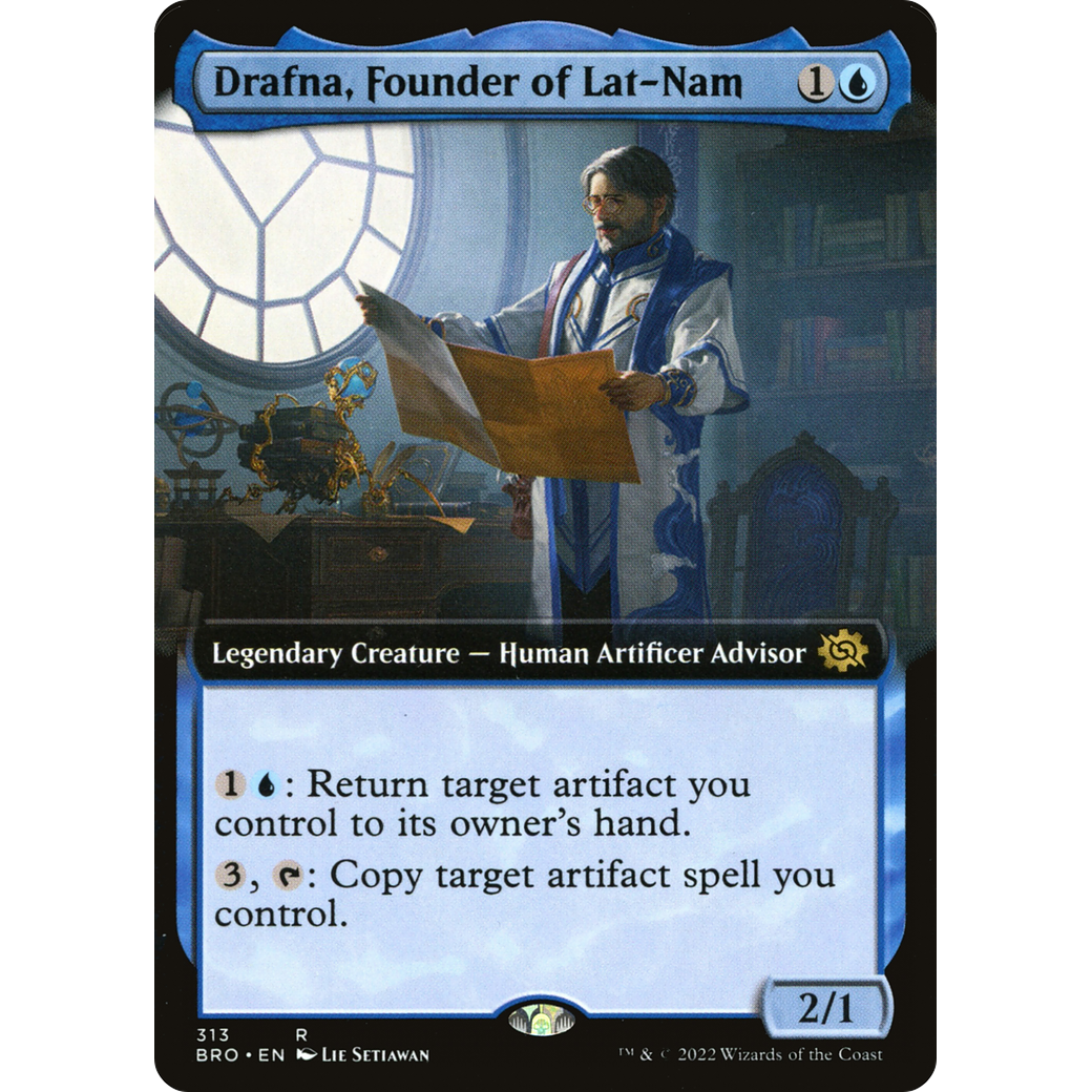 Drafna, Founder of Lat-Nam (Extended Art) (BRO-313) - The Brothers' War: (Extended Art)