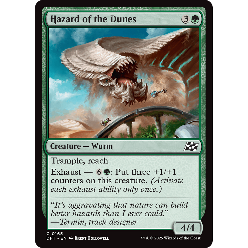 Hazard of the Dunes (DFT-165) - Aetherdrift Foil