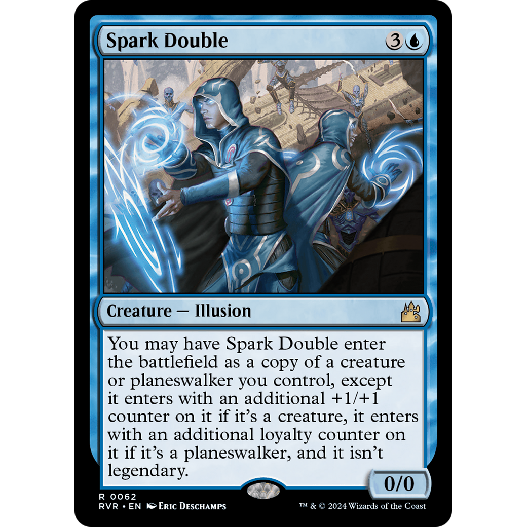 Spark Double (RVR-062) - Ravnica Remastered Foil