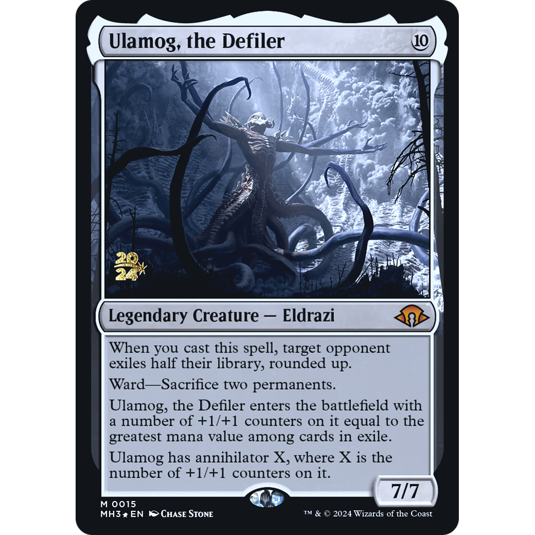 Ulamog, the Defiler (PRE-15S) - Modern Horizons 3 Promos Foil