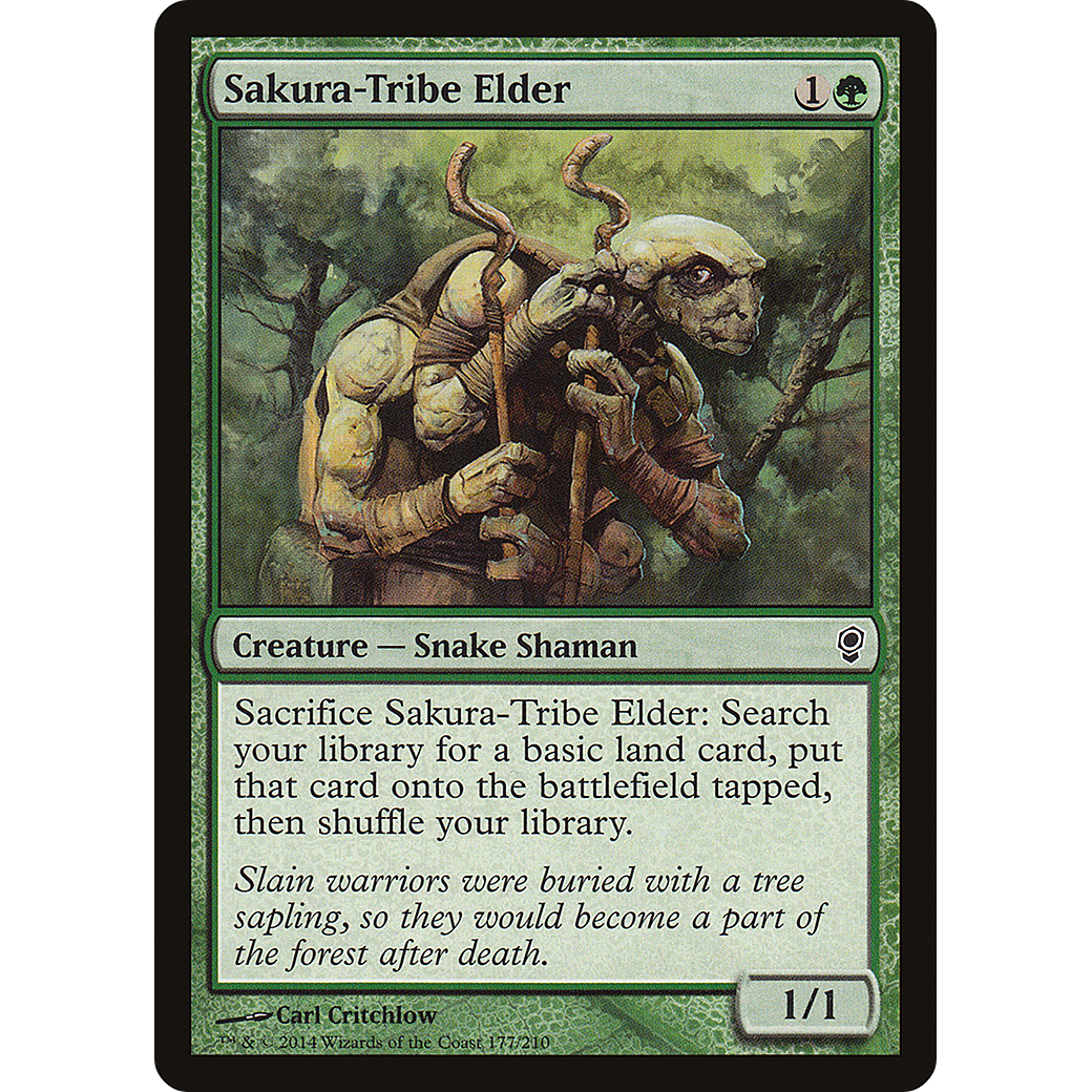 Sakura-Tribe Elder (CNS-177) - Conspiracy Foil
