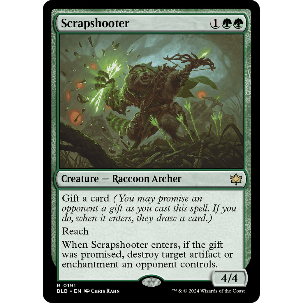Scrapshooter (BLB-191) - Bloomburrow Foil
