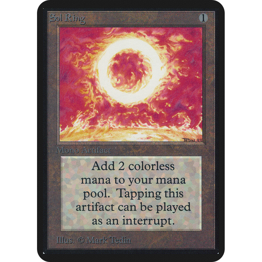 Sol Ring (LEA-) - Limited Edition Alpha