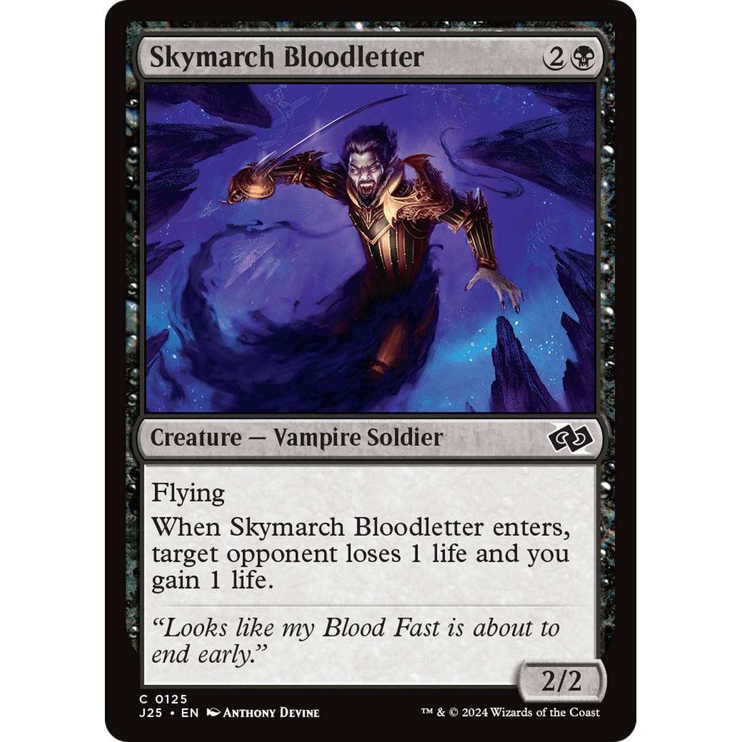 Skymarch Bloodletter (J25-125) - Foundations Jumpstart