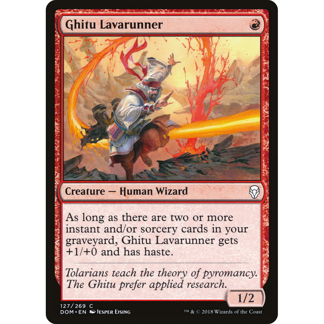 Ghitu Lavarunner (DOM-127) - Dominaria