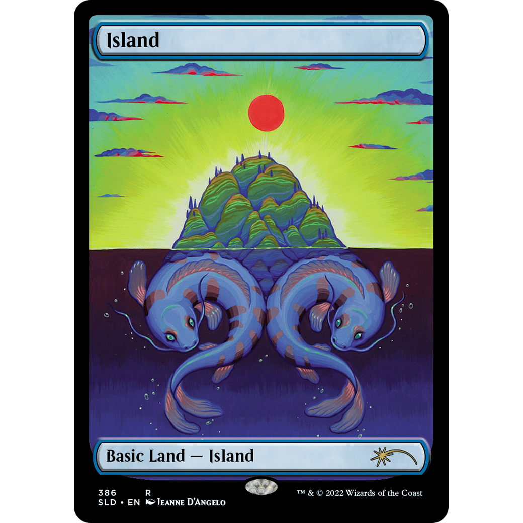Island (386) (SLD-386) - Secret Lair Drop