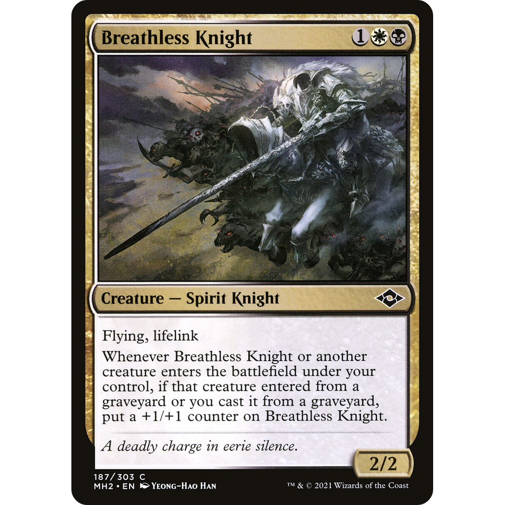 Breathless Knight (MH2-187) - Modern Horizons 2 Foil