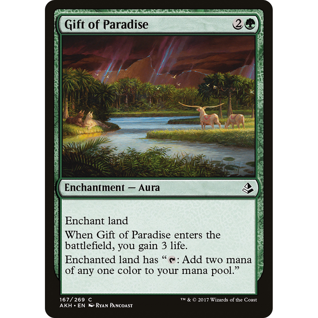 Gift of Paradise (AKH-167) - Amonkhet Foil