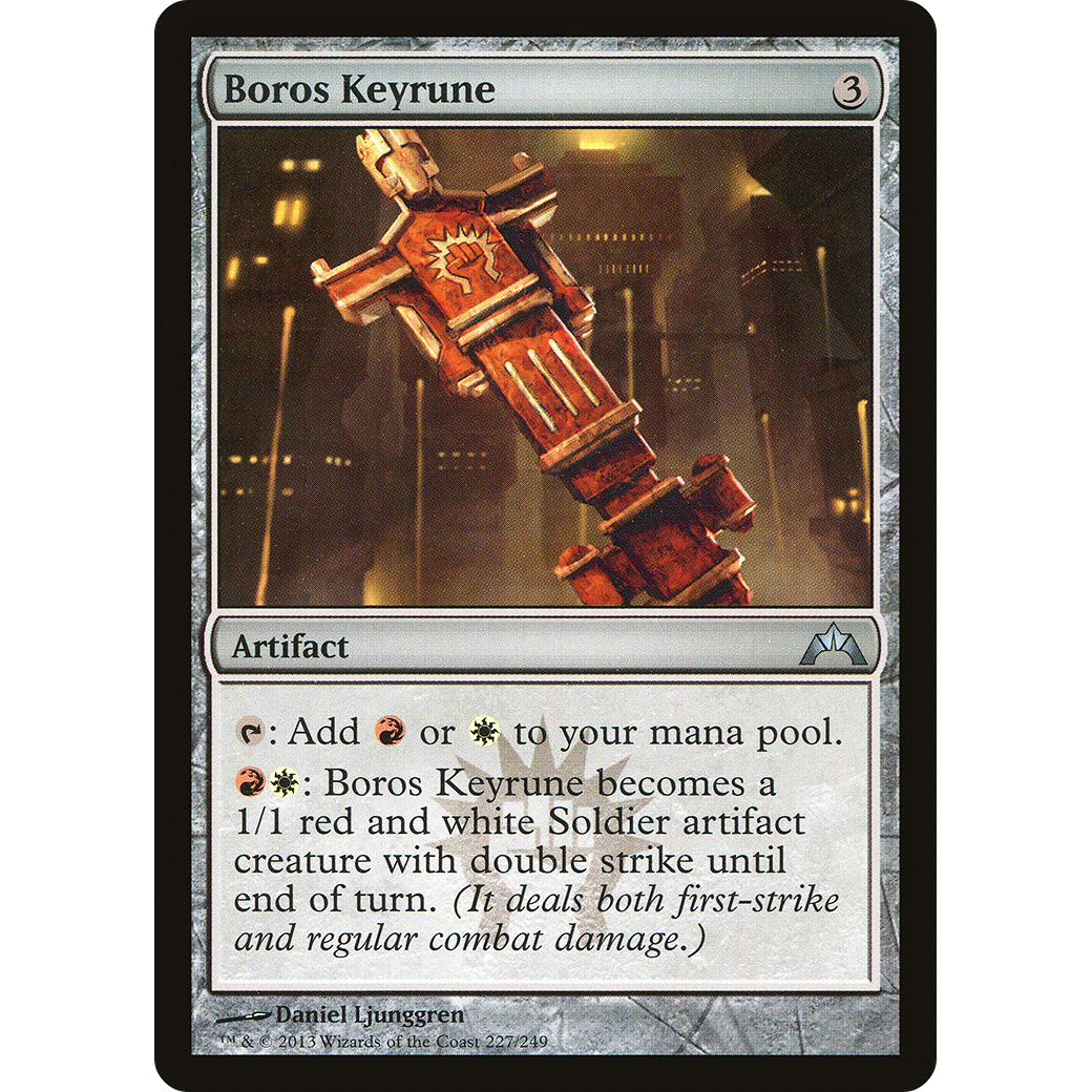 Boros Keyrune (GTC-227) - Gatecrash Foil