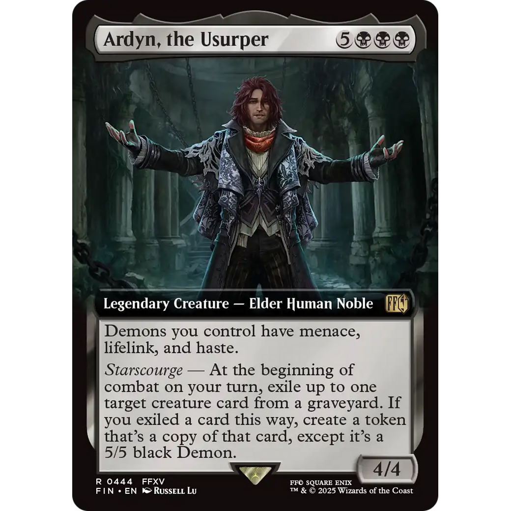 Ardyn, the Usurper (Extended Art) (FIN-444) - FINAL FANTASY: (Extended Art) Foil
