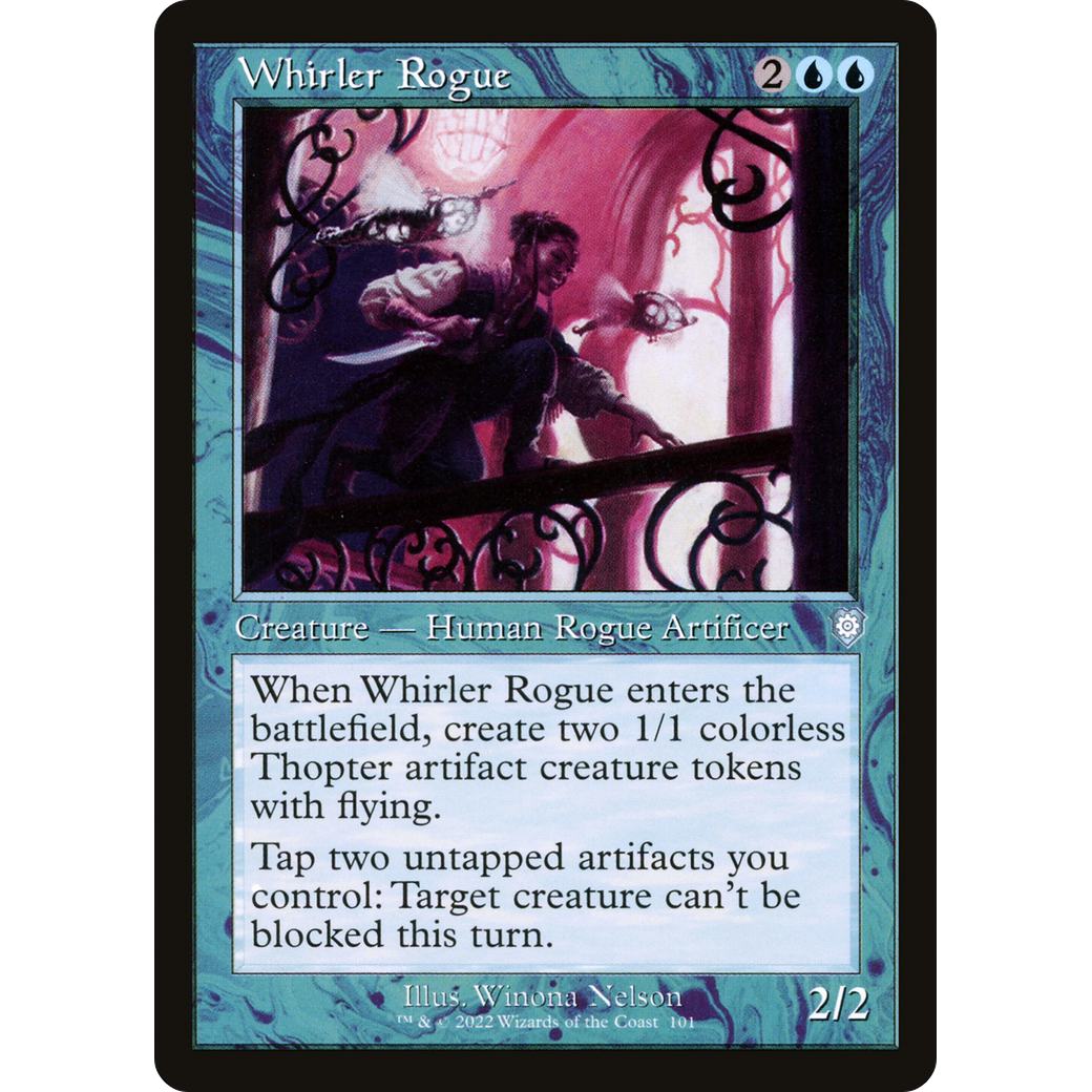 Whirler Rogue (Retro Frame) (BRC-101) - The Brothers' War Commander