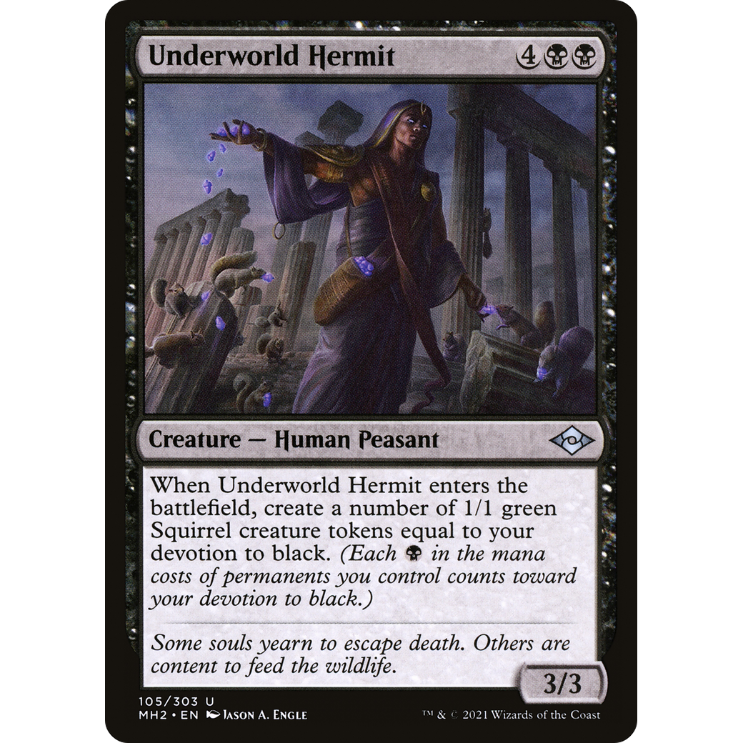 Underworld Hermit (MH2-105) - Modern Horizons 2 Foil