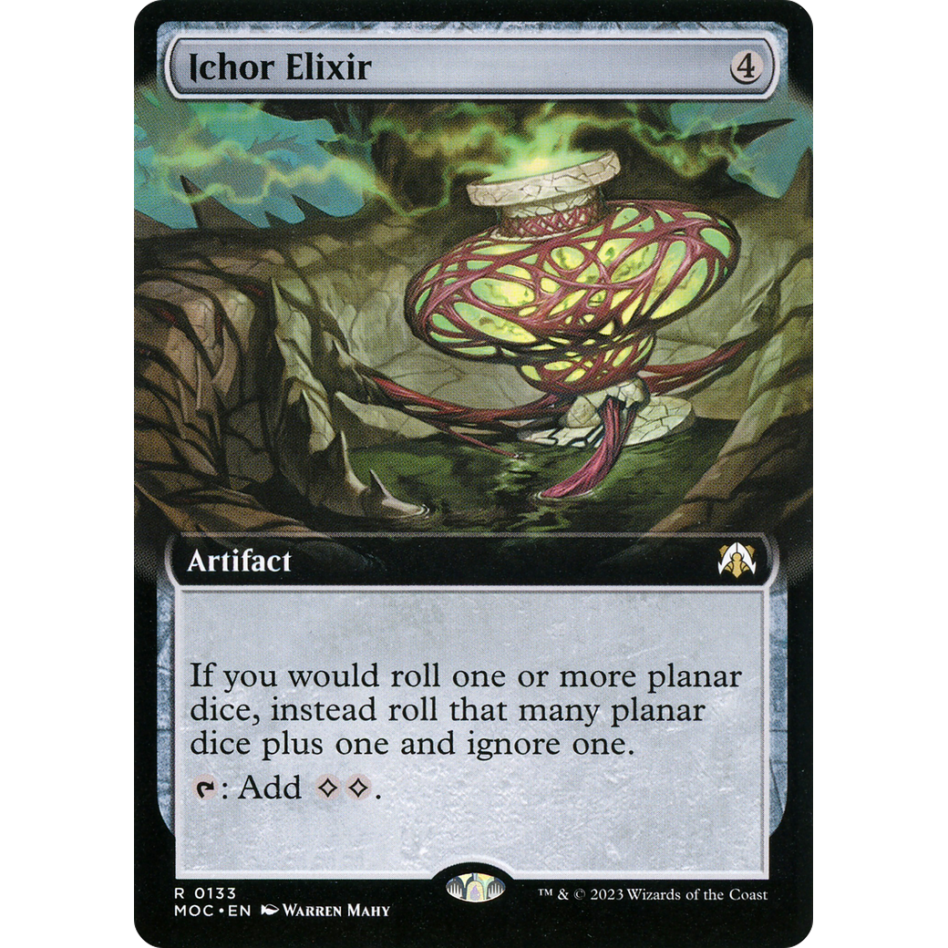Ichor Elixir (Extended Art) (MOC-133) - March of the Machine Commander: (Extended Art) Foil