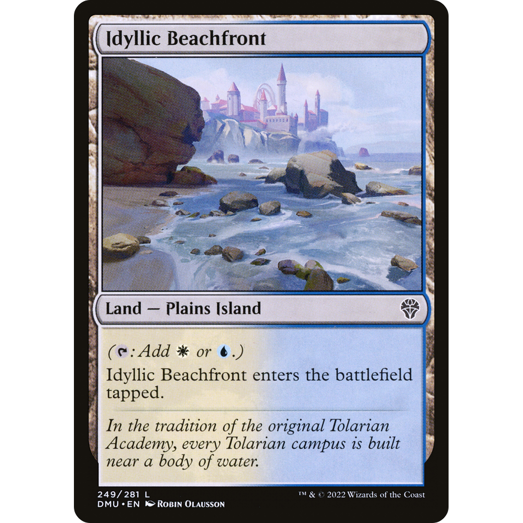 Idyllic Beachfront (DMU-249) - Dominaria United